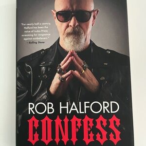 Rob Halford - Confess, The Autobiography 2020 1stEd